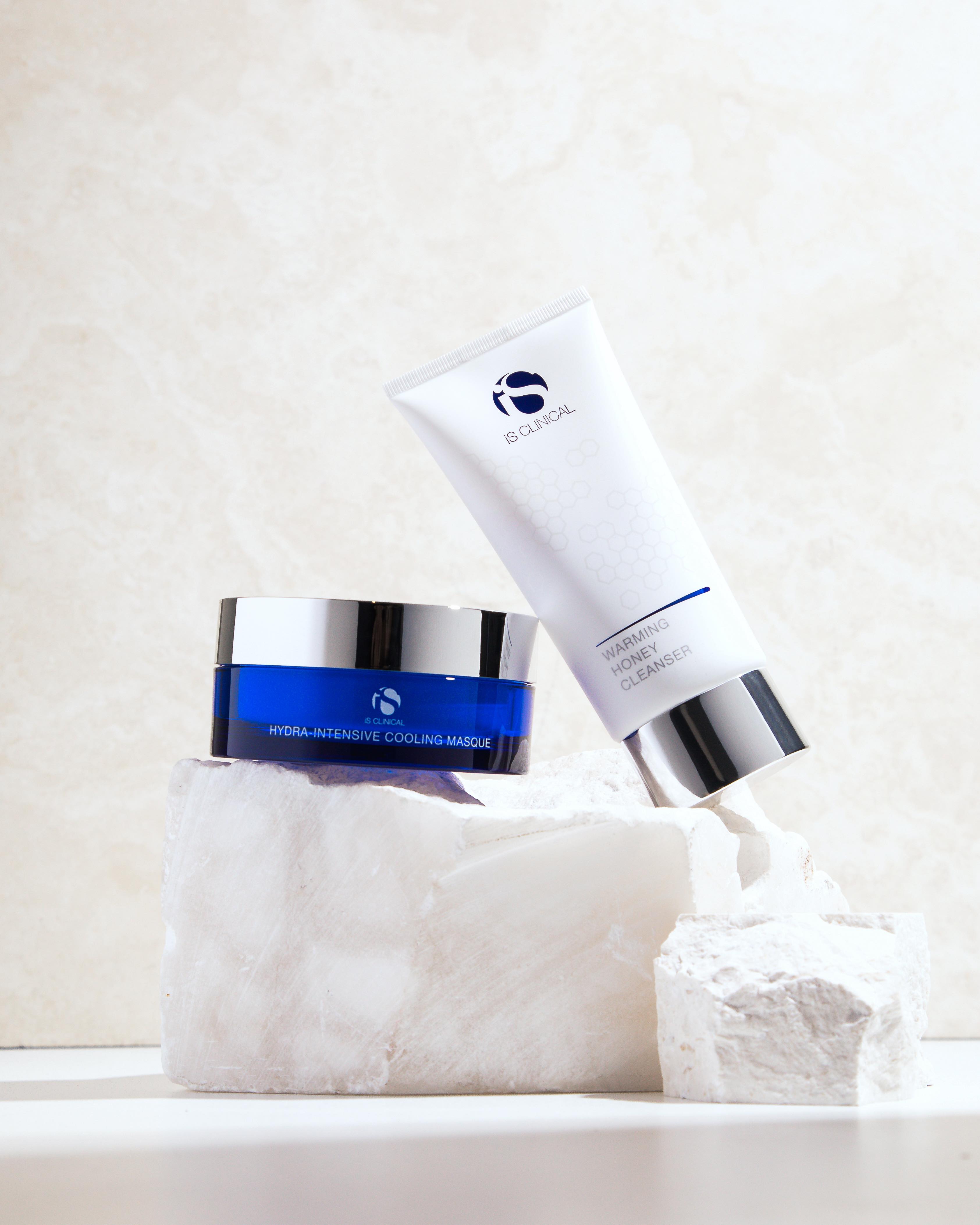 Warming Honey Cleanser & Hydra-Intensive Cooling Masque